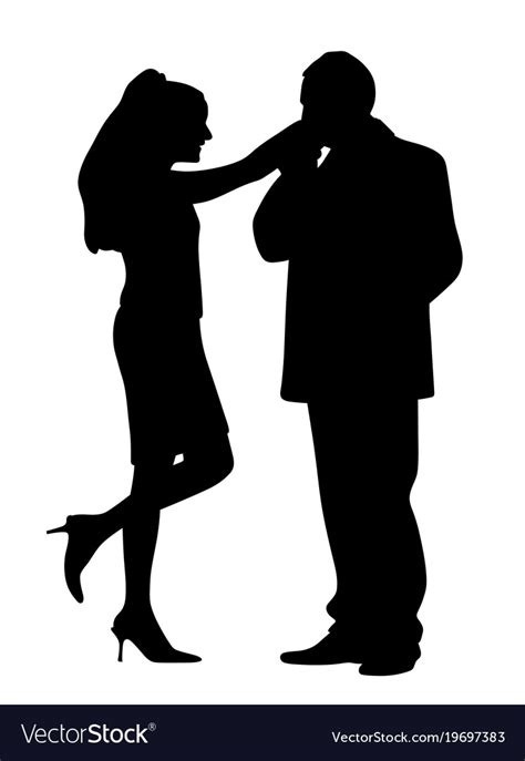 Man Kissing Womans Hand Royalty Free Vector Image