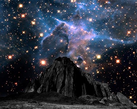 Mystic Mountain Nebula Fantasy Maxwell Hamilton Flickr