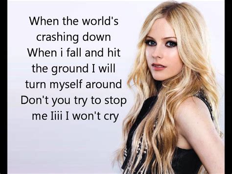 Avril Lavigne Alice Lyrics Youtube