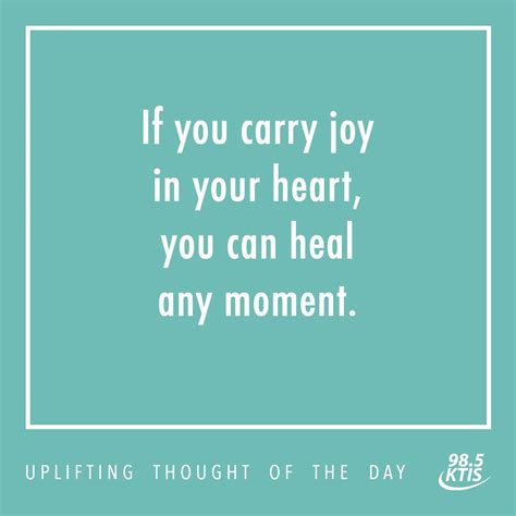 Uplifting thought of the day - 98.5 KTIS | Uplifting thoughts, Thoughts, Inspirational quotes