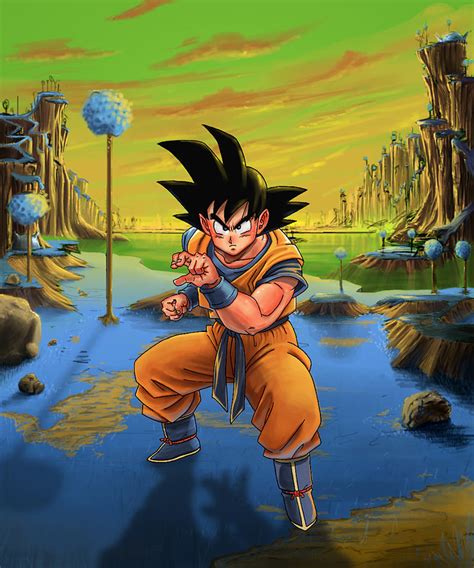 goku dragon ball z fan art 35800062 fanpop