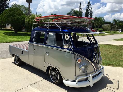 63 Double Cab Nearing Completion Classic Volkswagen Vw Bus Vans