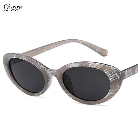 Clout Goggle Kurt Cobain Glasses Oval Sunglasses Ladies Trendy 2019