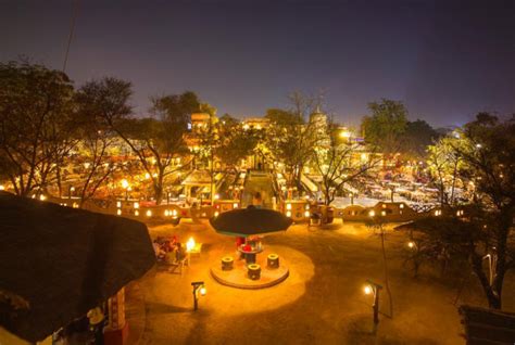 Traditional Dining Of Chokhi Dhani Resort In Tonk Road Jaipur Photos