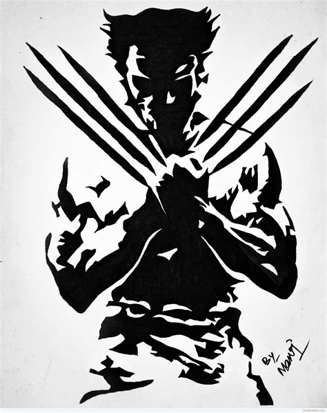 Perfect Watercolor Painting Of Wolverine Desi Painters