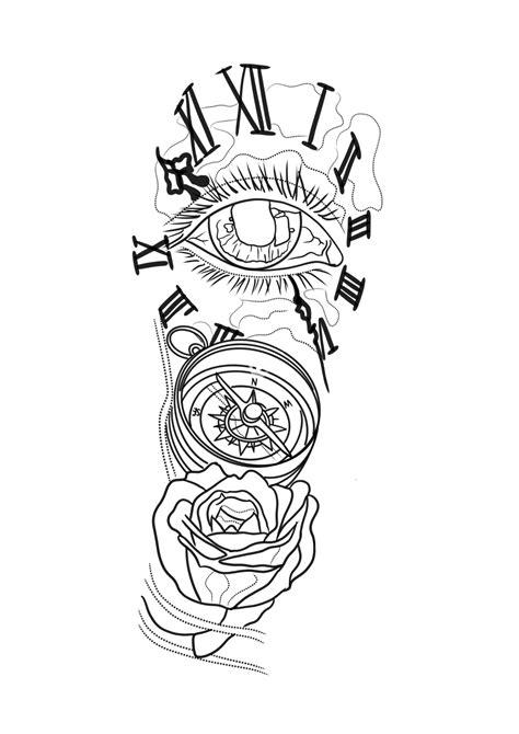 Half Sleeve Tattoo Sketches Tattoo Transformations Today