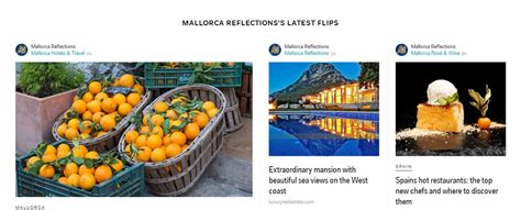 A New Way To Read Mallorca Reflections Check Out Our Flipboard