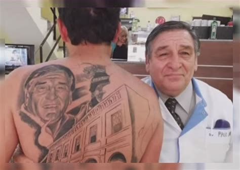 Hombre Se Tatuó El Rostro Del Doctor Que Le Salvó La Vida Tendencias