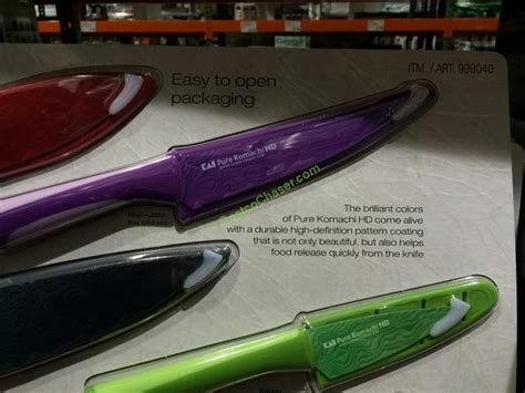 Kai Pure Komachi Hd 6 Pc Knife Set With Sheaths Costcochaser