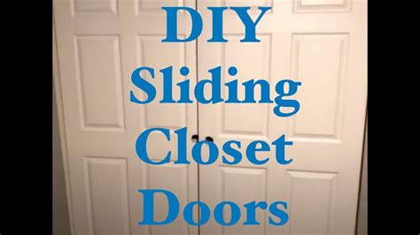 Diy How To Install Sliding Closet Doors Quickly And Easily Sliding