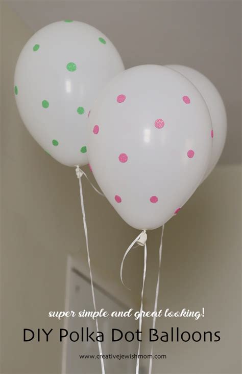 Diy Polka Dot Balloons Simple