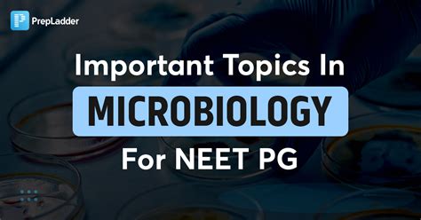 Important Topics In Microbiology For Neet Pg