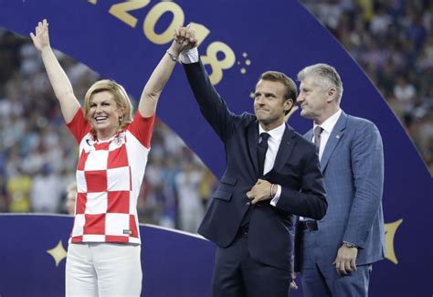 Predsjednik hrvatske), officially styled the the constitution of croatia defines appearance and use of the presidential standard as a symbol of the president of. Soaked but smiling, Croatian president Kolinda Grabar ...