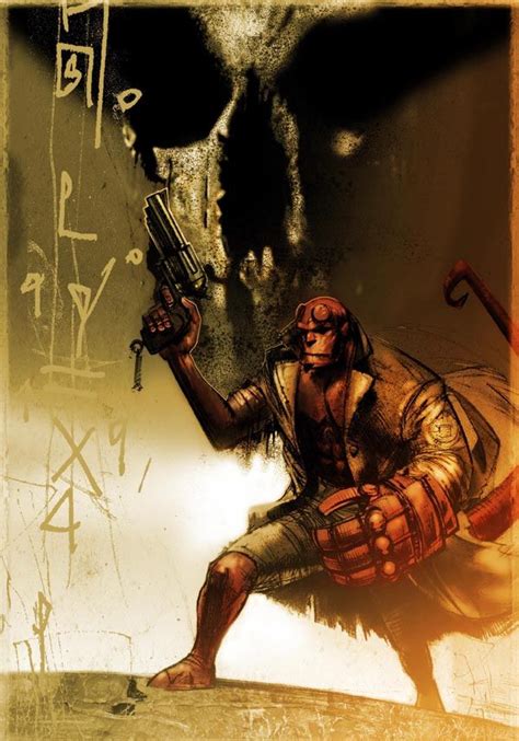Hellboy 1 By Uwedewitt On Deviantart Geek Art Hellboy