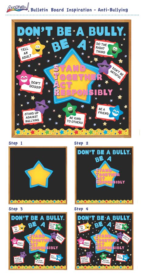 Bulletin Board Inspiration Don T Be A Bully Be A Star Anti Bullying Activities Anti