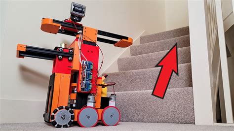 How This Robot Climbs Up Stairs Youtube
