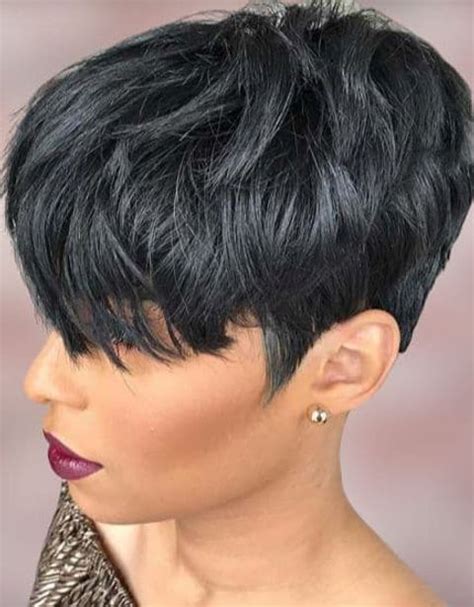 Short Pixie Haircuts And Styles For Black Women In