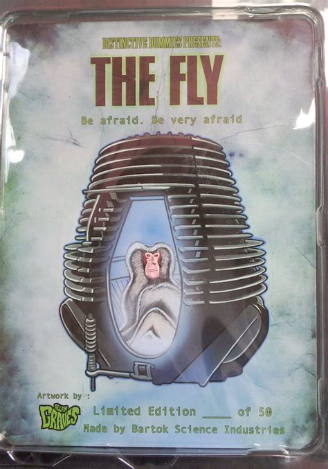 Fly 1986 Seth Brundle 8 Retro Style Figure Limited Edition
