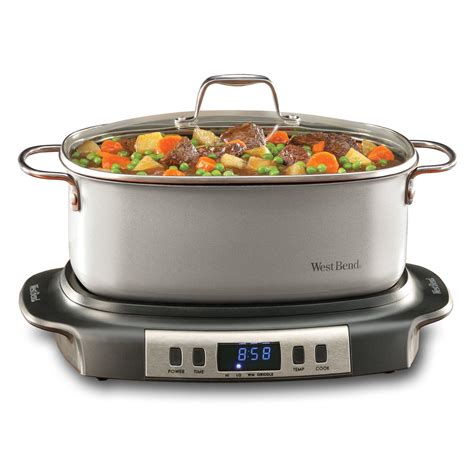 Best Slow Cookers West Bend 84966 Versatility Oval Shaped 6 Quart