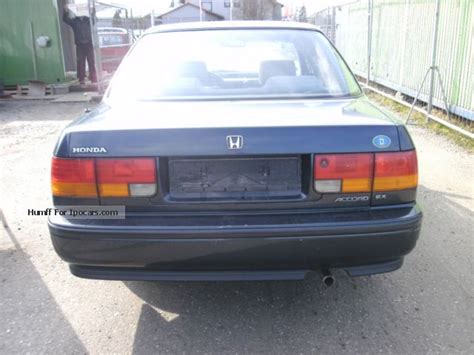 1992 Honda Accord Ex Car Photo And Specs