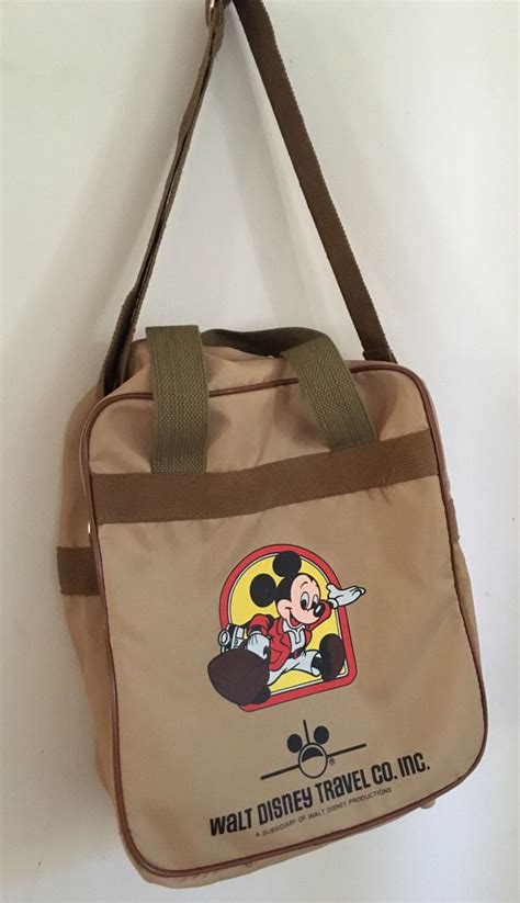 Reserved Vintage Mickey Mouse Travel Bag Vintage Overnight Etsy