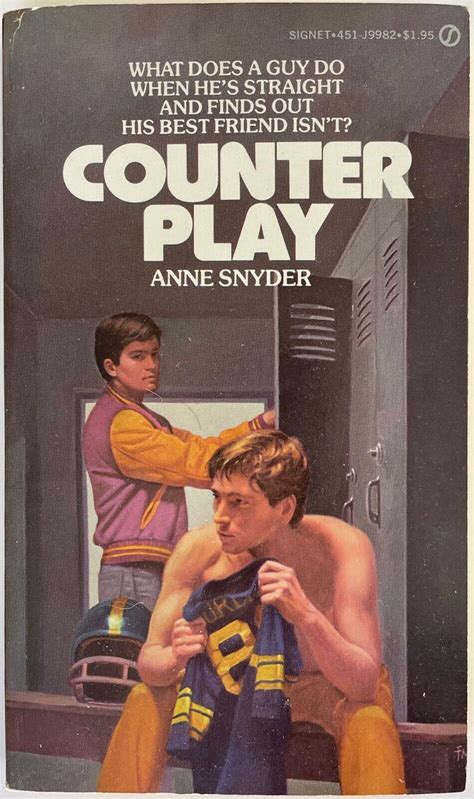 Counter Play Vintage Gay Pulp Anne Snyder A Signet Book 451 J9982