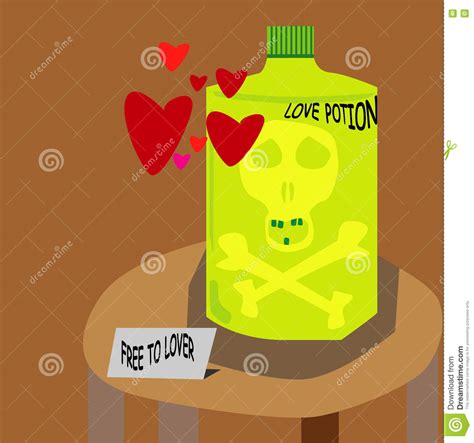 Love Is Poison Stock Vector Illustration Of Lover Poison 72051490