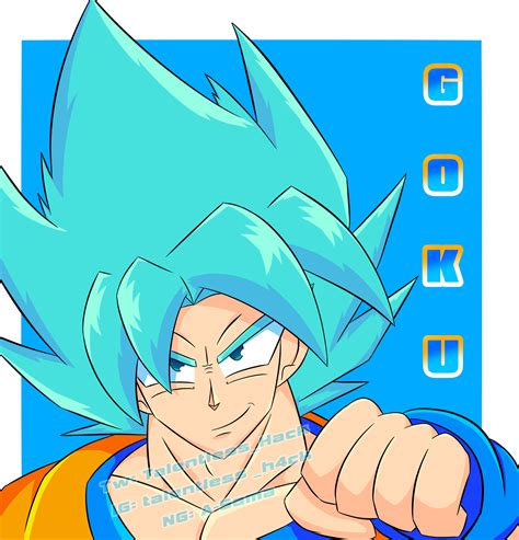 Super Saiyan Blue Goku By A Sama On Newgrounds