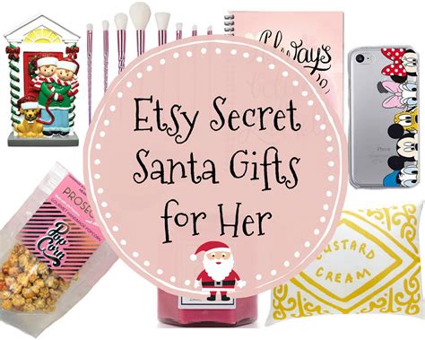 Etsy Secret Santa Ts For Her Jenna Suth