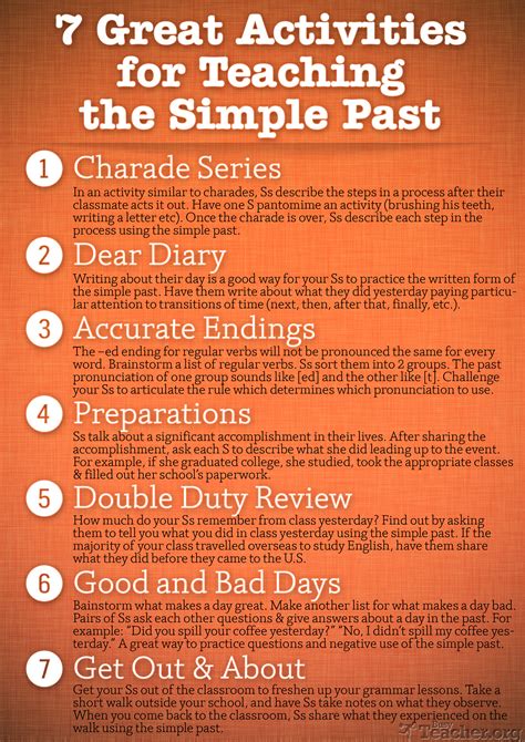 7-great-activities-to-teach-the-simple-past-poster