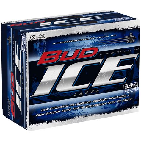 Bud Ice Beer 12 Oz Cans Shop Beer At H E B