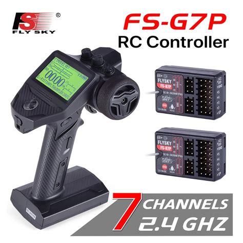 Jual Flysky Fs G7p Tx 7 Channels Remote Controller R7p Rx X 2