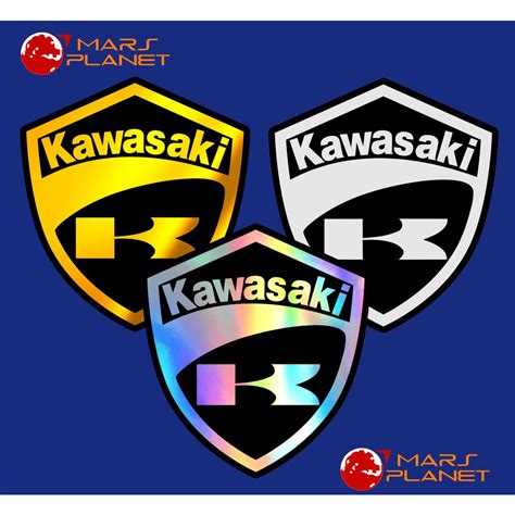 Kawasaki Sticker Decal Motorcycle Emblem Shopee Philippines