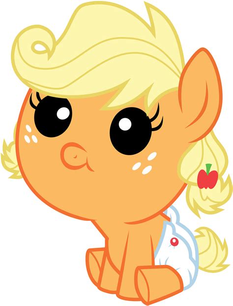 Vector Baby Applejack By Kysss By Kysss90 On Deviantart
