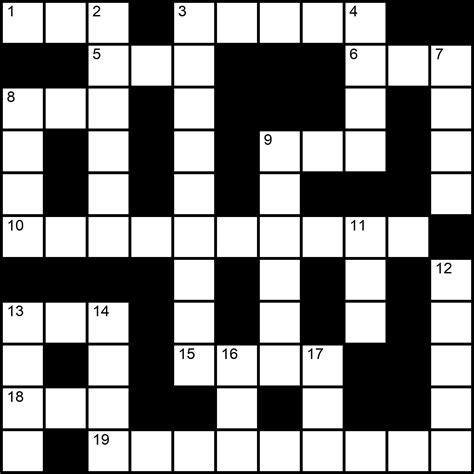 Super Easy Crosswords Printable With Answers
