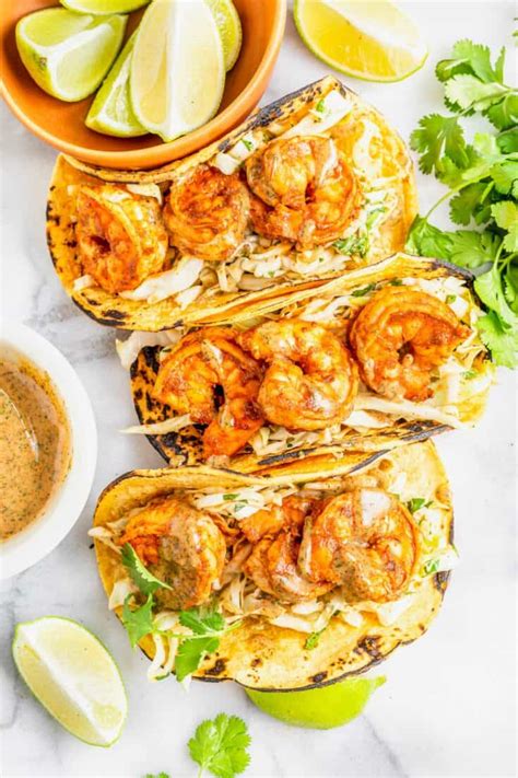 Chipotle Shrimp Tacos Easy Shrimp Recipe Ideas
