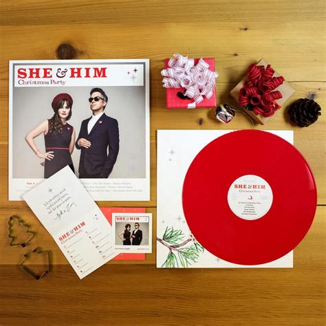 She And Him Christmas Party 12 Vinyl Lp