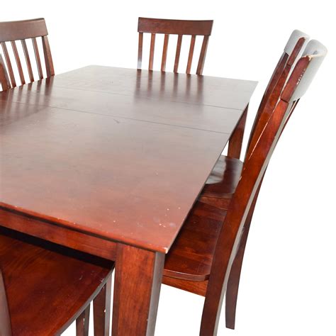 Whether you prefer something traditional or transitional, the dining table set of your dreams is within your grasp. 89% OFF - Bob's Discount Furniture Bob's Furniture Dining Room Table and Chairs / Tables