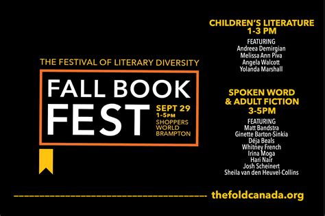 Public · hosted by bookfest malaysia. Hello, Brampton! Fall Book Fest, Here I Come! - Andreea ...