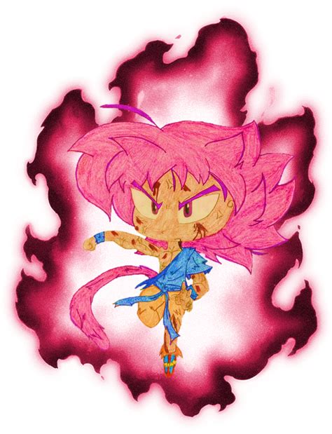 Super Saiyan Rose Evolution John New Aura By Princeofdbzgames On