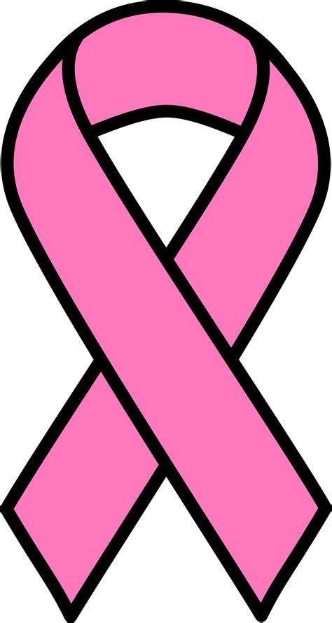 Breast Cancer Photos Of Pink Cancer Ribbon Clip Art Pink Ribbon Vector Clipartix