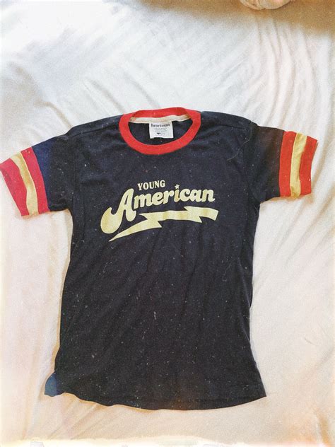 Young American Ringer Tee 70s T Shirts Tee Design Inspiration Vintage Tshirt Design