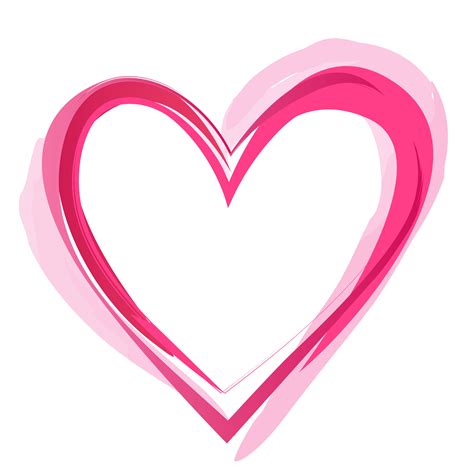 Pink Heart Png Pic Png Mart