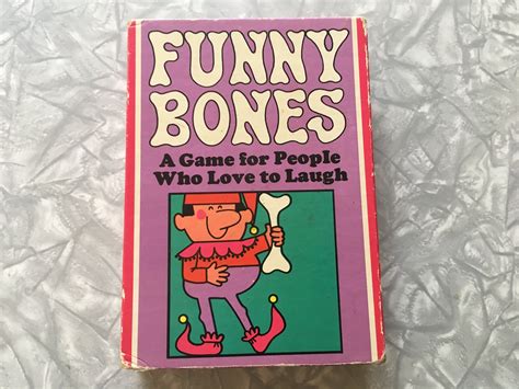 1968 Funny Bones A Game For People Who Love To Etsy Canada Bones
