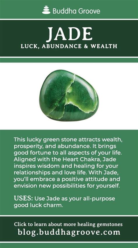 Jade Stone Meanings Properties And Uses The Complete Guide Vlrengbr