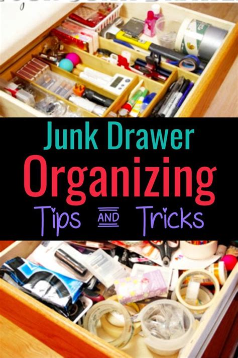 Junk Drawer Organization Tips Genius Organizing Ideas