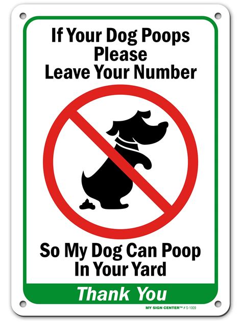 Pick Up Your Dogs Poop Sign Ubicaciondepersonascdmxgobmx