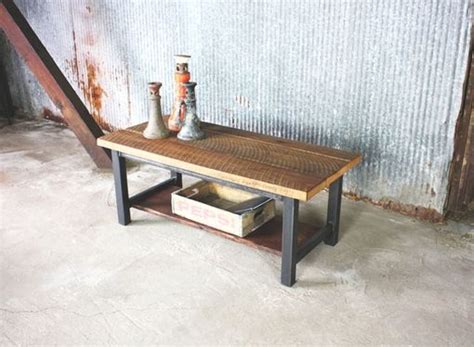 Hand Crafted Reclaimed Oak Timber Coffee Table By What We Make
