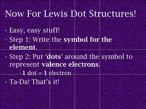 Ppt Valence Electrons And Lewis Dot Structures Powerpoint