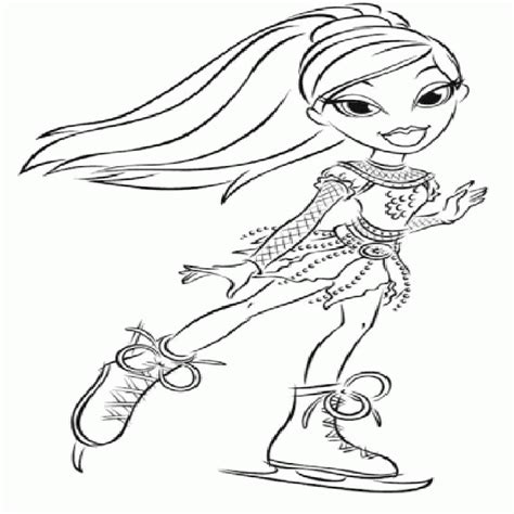 Colouring Pictures Of Bratz Dolls Clip Art Library